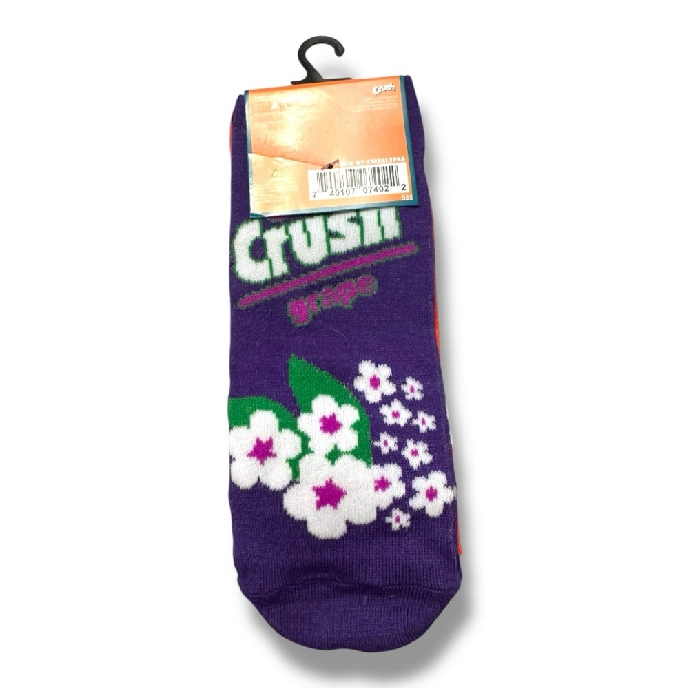 New crush Grape and orange  Socks